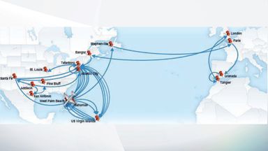 The flights taken by Epstein show the extent of his sex trafficking operation